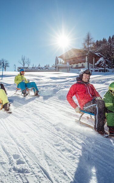 The highlight during a winter holiday with children