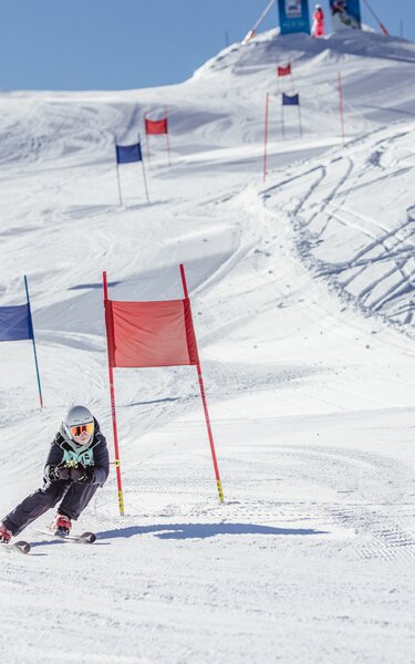 Race track on the Schatzberg Skiing like a pro